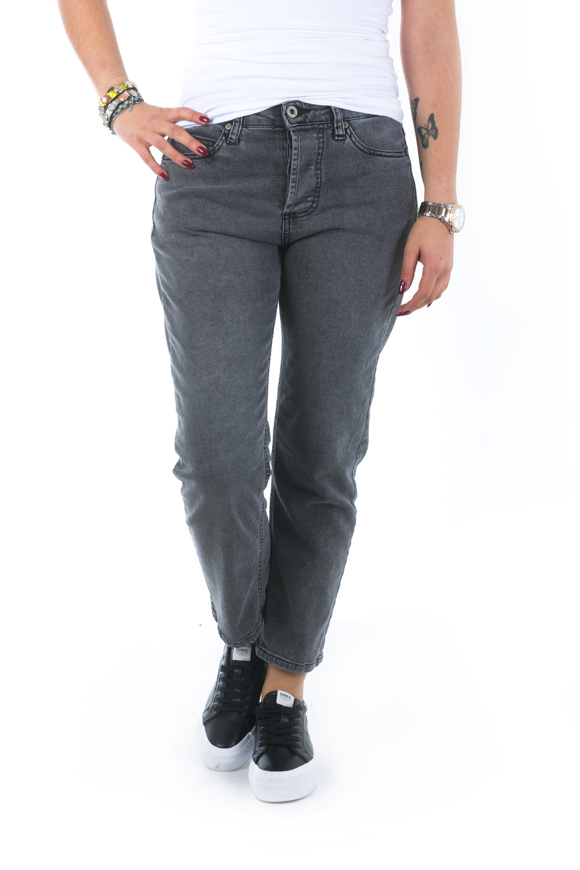 Please Jeans P66 IV0 Nero Denim