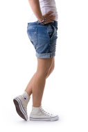 Bild von Please - Short D005 - Blu Denim