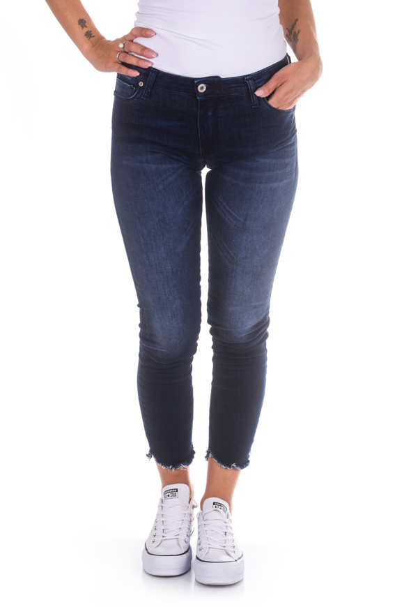 Immagine di Please - Pantaloni P93 PY0 "Super Strech" - Blu Denim