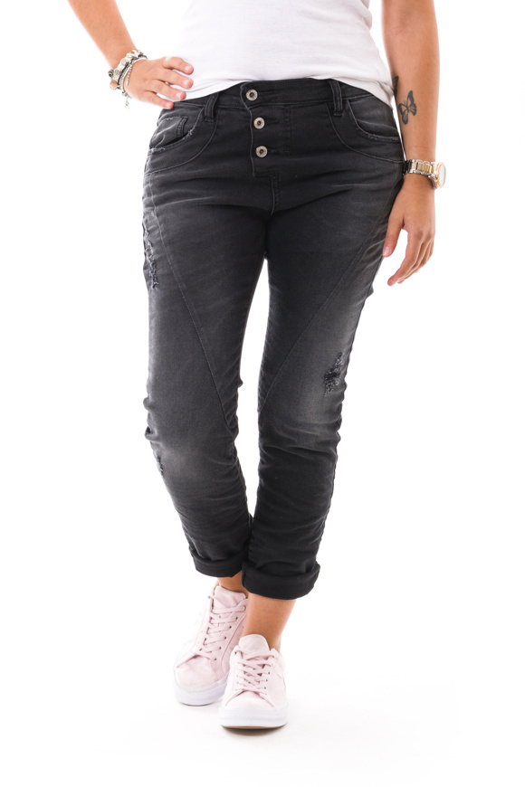 Immagine di Please - Jeans P78 M6N - Nero Denim