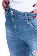 Bild von PLEASE - HOSE P78 MDI - BLU DENIM