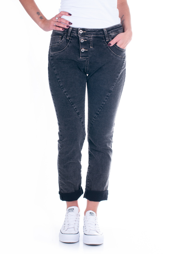 Picture of PLEASE - JEANS P78 3MS - NERO DENIM