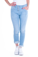 Picture of PLEASE - JEANS P78 N8F - BLU DENIM