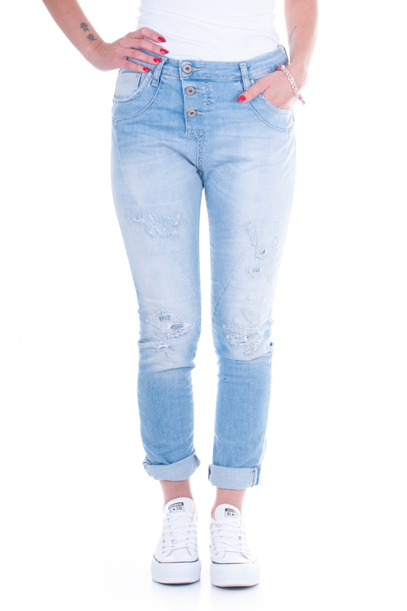 Immagine di PLEASE - JEANS P78 P7B - BLU DENIM