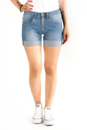 Picture of Please - Shorts P88 W3Y - Blu Denim