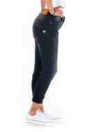 Picture of Please - Jeans P78 W4V - Nero Denim