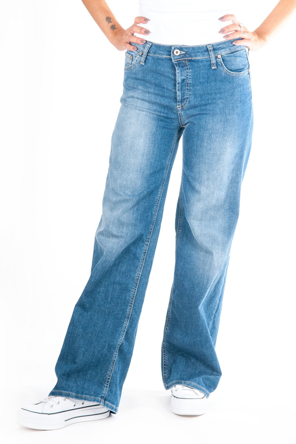 PLEASE - JEANS P0 PUM - BLU DENIM. Please Shop
