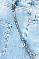 Picture of PLEASE - JEANS P0 W4Q - BLU DENIM