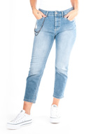 Picture of PLEASE - JEANS P0 W4Q - BLU DENIM