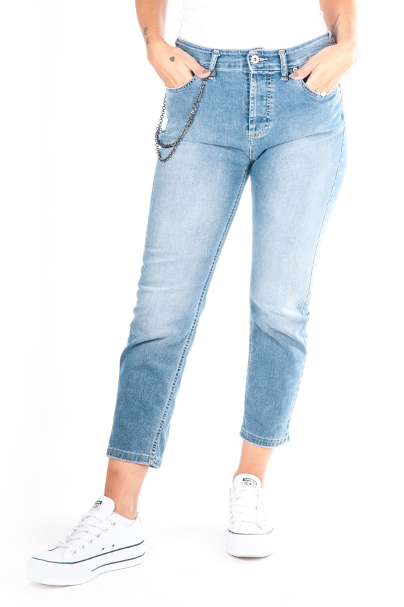 Picture of PLEASE - JEANS P0 W4Q - BLU DENIM