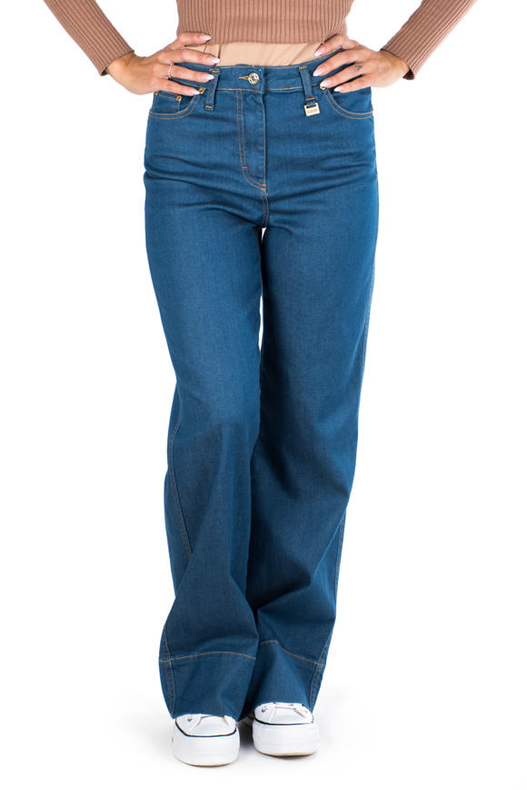 Picture of Please - Jeans P0 N9M - Blu Denim