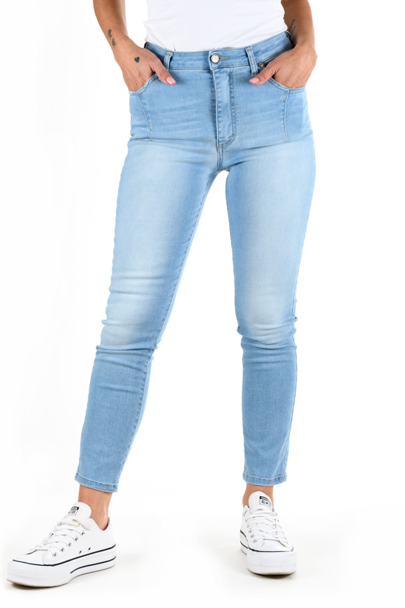 Immagine di Please - Jeans P0V Skinny NBV - Blu Denim