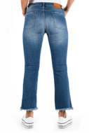 Picture of Please - Jeans P0W PZO Zampa - Blu Denim