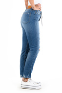 Immagine di Please - Jeans P0 EGX Catena - Blu Denim 