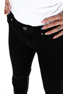 Immagine di Please - Jeans P0W Zampa - Nero 