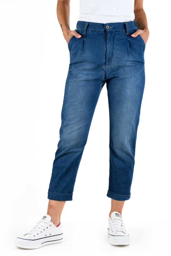 Bild von Please - Jeans P0K3 W0A - Blu Denim 