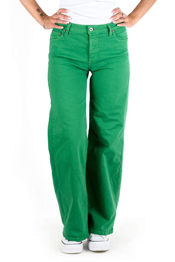 Picture of Please - Pants P0Q C17 - Verde22