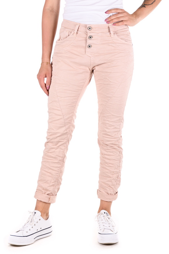 Picture of Please - Pants P78 94U1 Washed 3D - Pink Clay