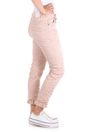 Picture of Please - Pants P78 94U1 Washed 3D - Pink Clay