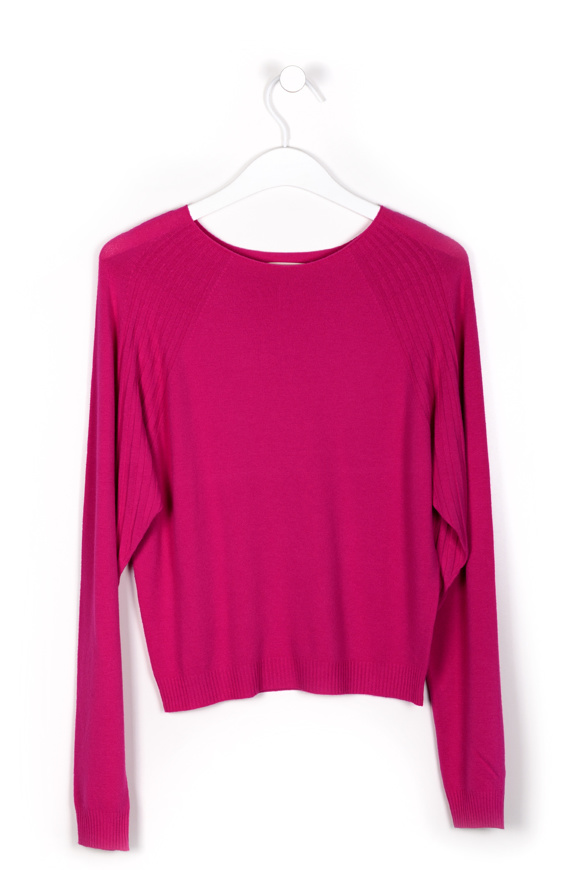 Picture of Kontatto - Sweater 629 - Fuxia