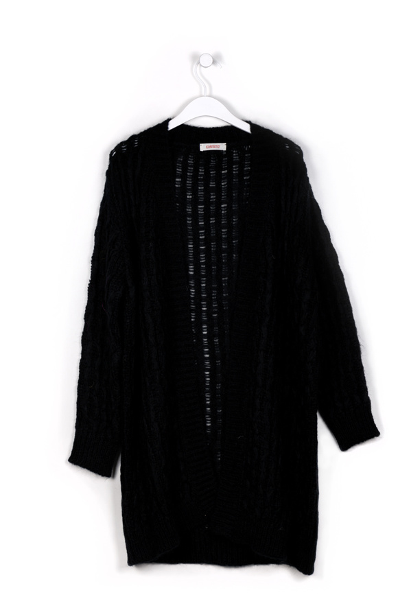 Picture of Kontatto - Cardigan 700 - Nero