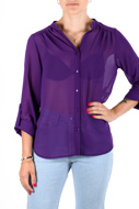 Picture of Kontatto - Blouse 506 - Viola