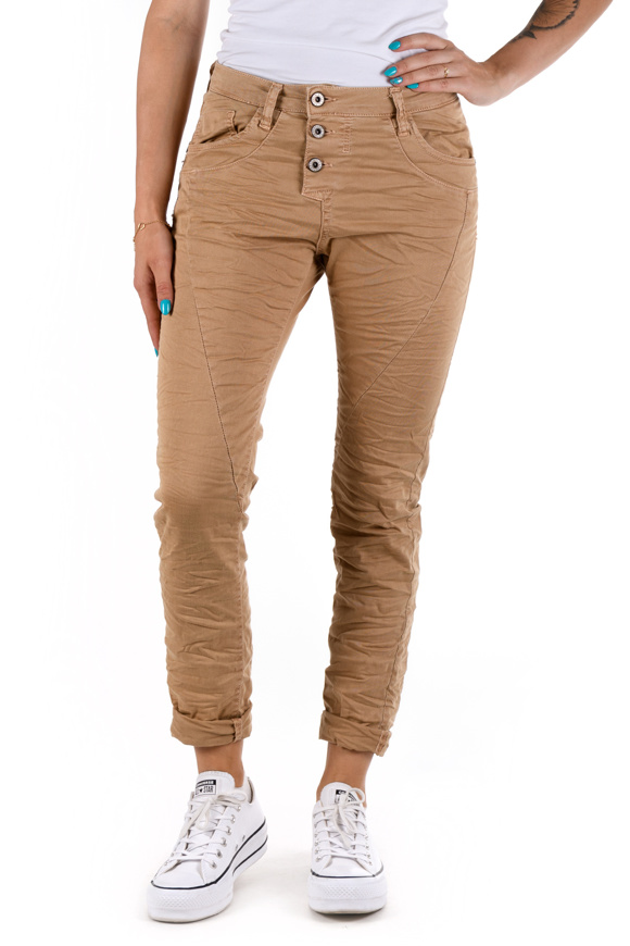 Immagine di Please - Pantaloni P78 94U1 Washed 3D - Terra