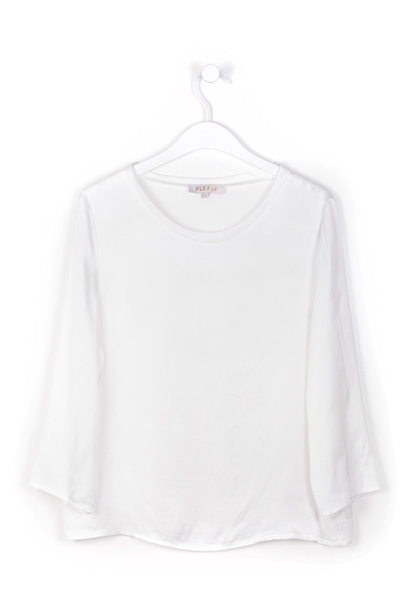 Picture of Please - Blouse 000 - Bianco
