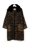 Immagine di VICOLO - Cappotto 01Z - Leo Print