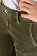 Picture of Please - Pants P1 NGM "P57 Style" Corduroy - Militare