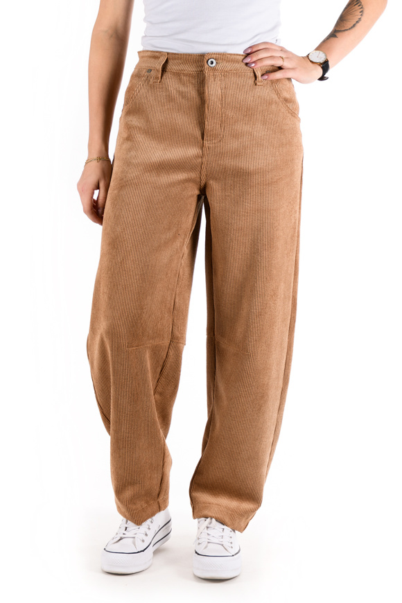 Picture of Please - Pants P2O 000 Corduroy - Biscotto