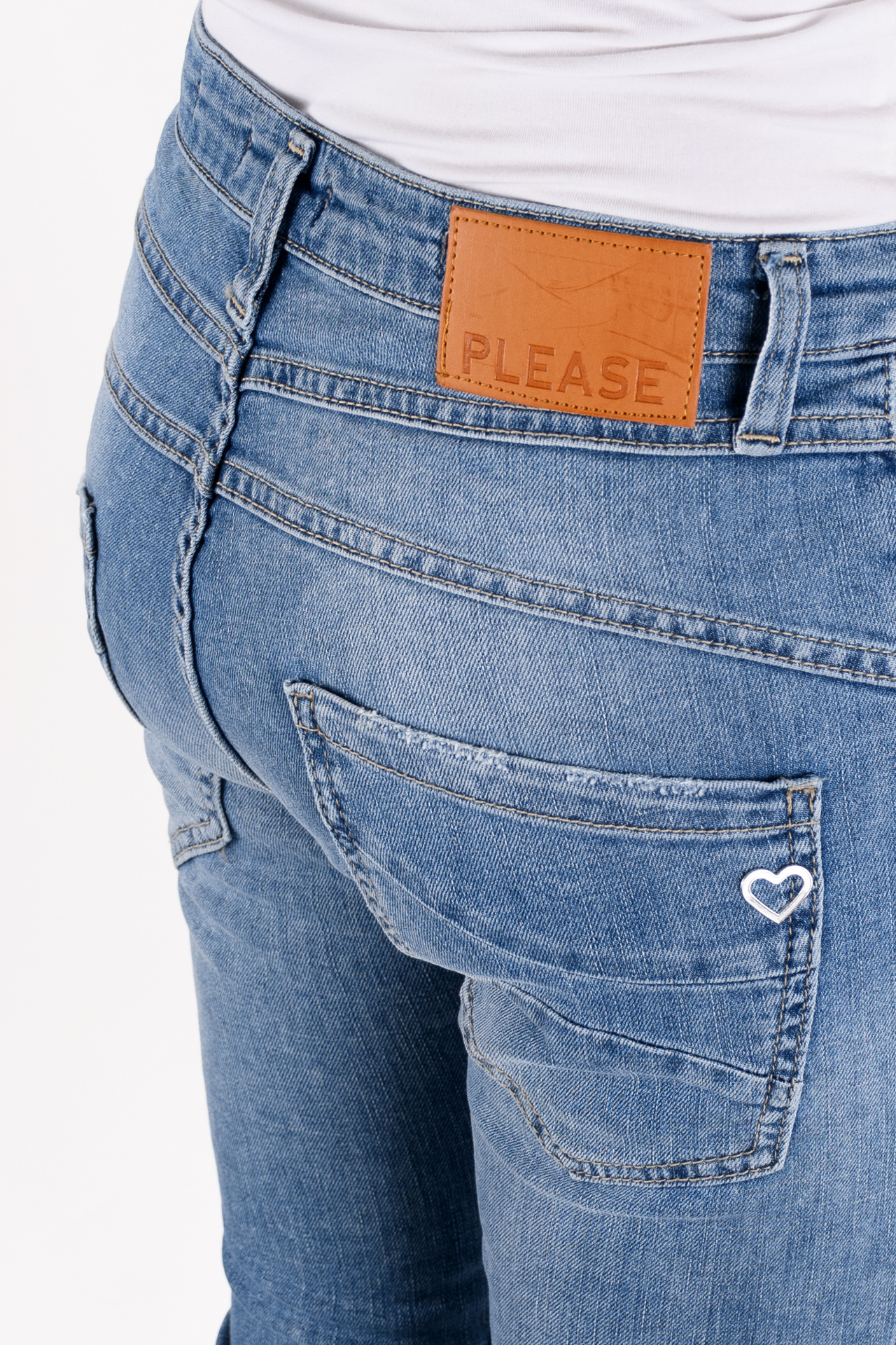 Jeans skinny a vita alta - L30 - Blu - Donna - 7.20