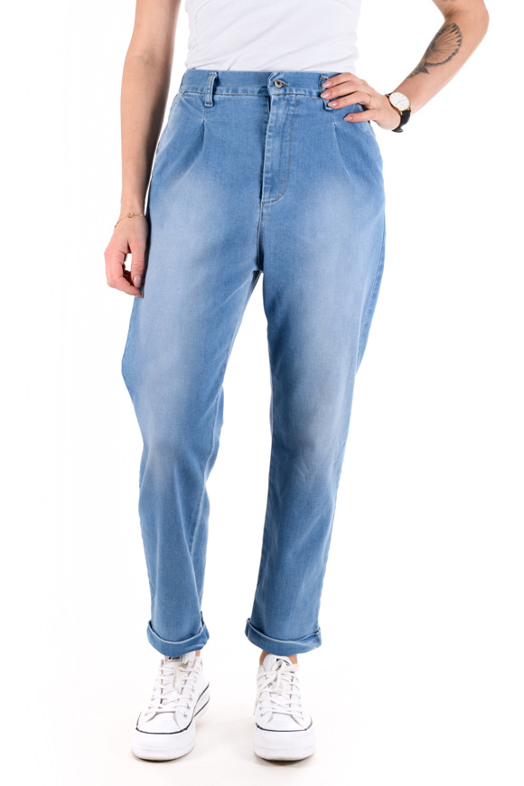 Immagine di Please - Pantaloni P0K NIS - Blu Denim