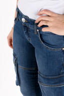 Picture of Please - Trousers P2N AA6 - Blu Denim