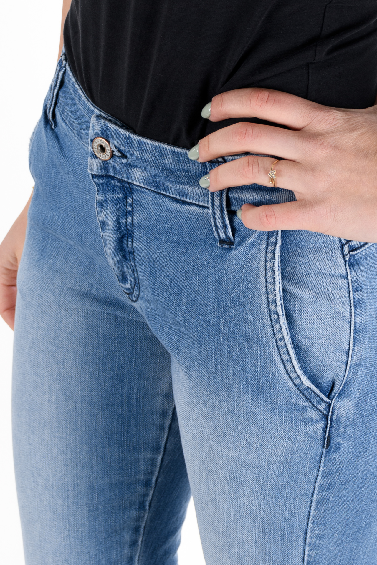 Please Jeans in denim blu PH49012B77J main image 0