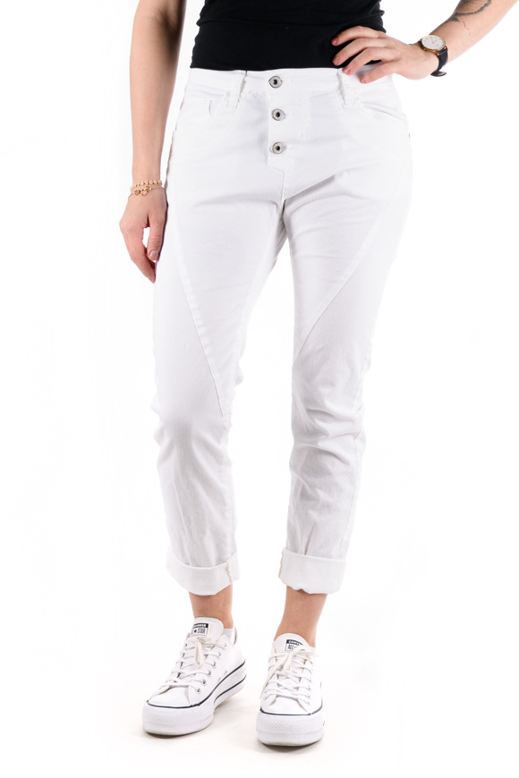 Picture of Please - Trousers P78 N3N - Bianco Ottico