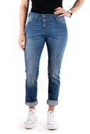 Picture of Please - Jeans P78 W6M - Blu Denim