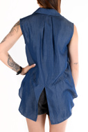 Bild von Please - Bluse C02 C20 - Blu Denim