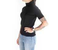 Immagine di VICOLO MAGLIA BASICA - NERO