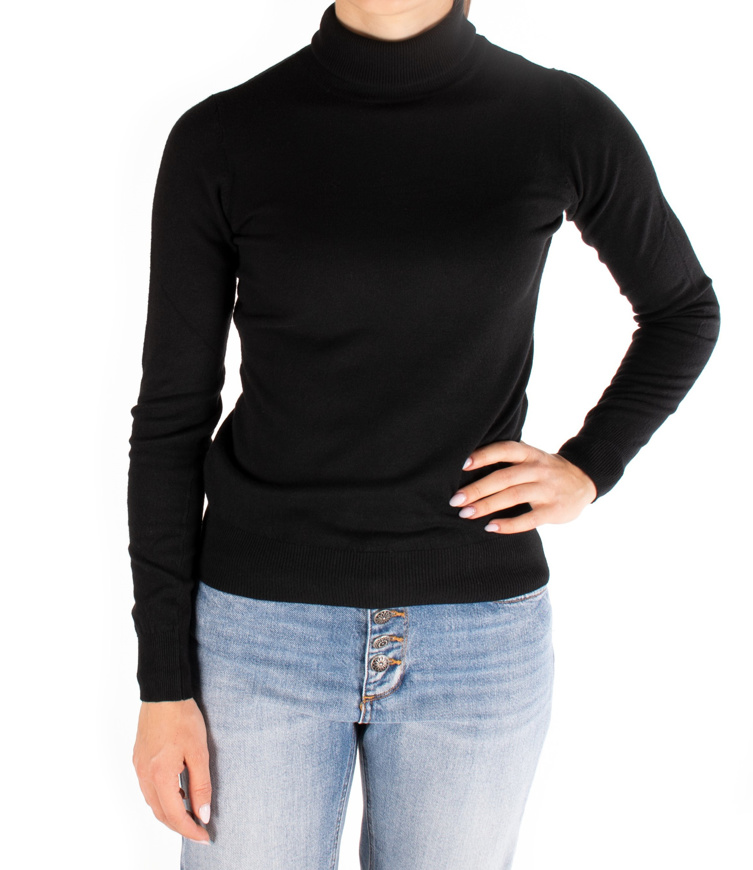Immagine di VICOLO MAGLIA BASICA - NERO