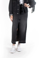 Immagine di VICOLO GONNA  KIMBERLY DENIM - DENIM NERO