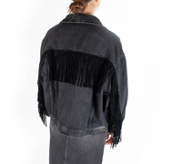 Picture of CICOLO JACKET DENIM - DENIM BLACK