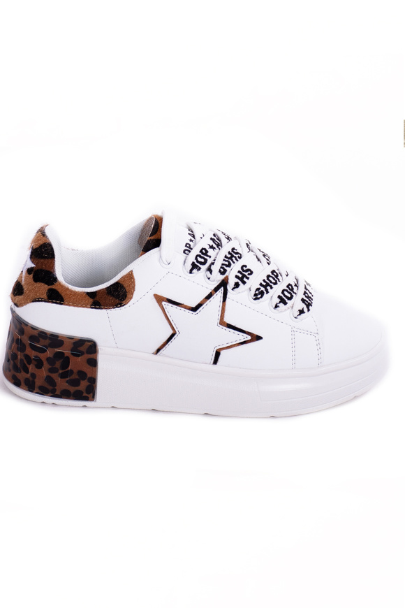 Bild von SHOP ART SNEAKER KIM - WHITE/MACULATO
