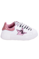 Immagine di SHOP ART SNEAKER KIM - WHITE/ROSA/SILVER