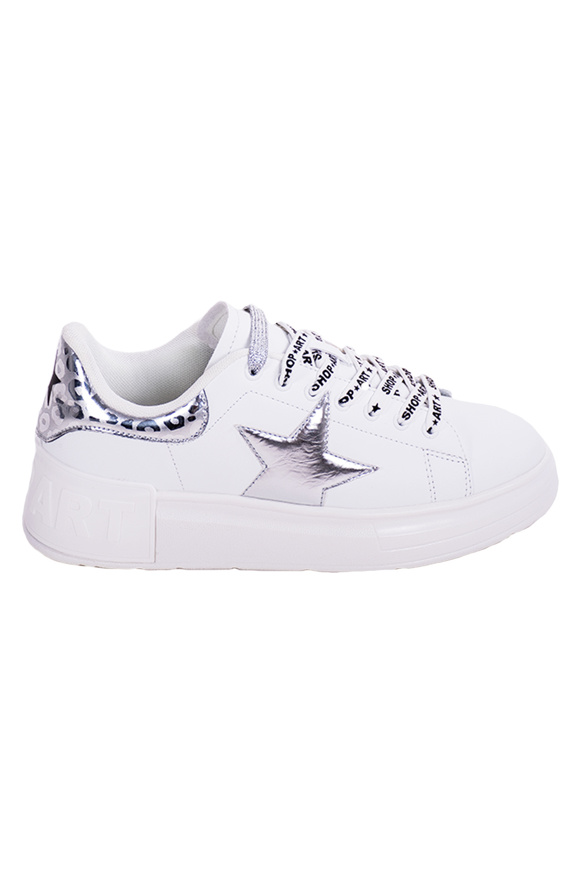 Immagine di SHOP ART SNEAKER KIM - WHITE/SILVER
