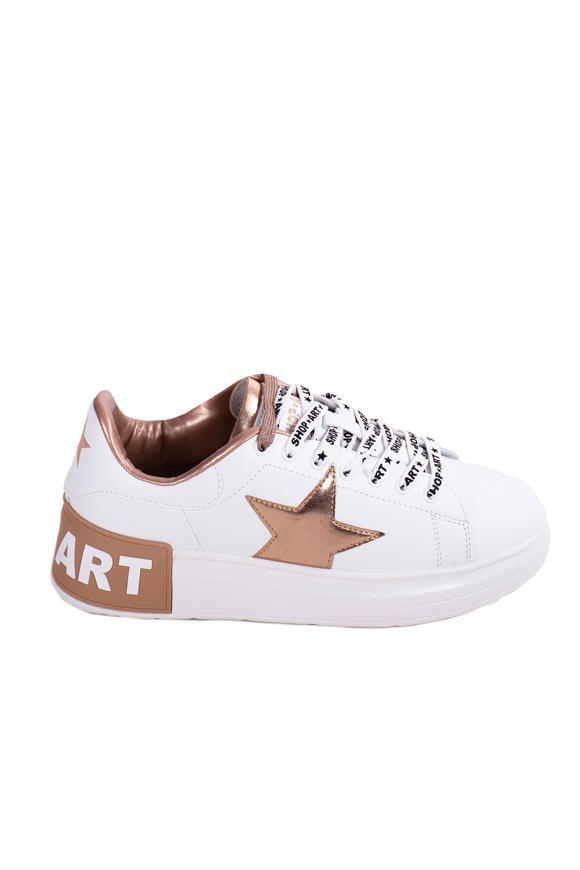 Immagine di SHOP ART SNEAKER KIM - WHITE/BRONZO