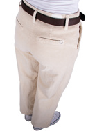 Bild von PANTALONI PLEASE 97%CO 3%EA - CHALK