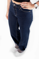 Bild von PANTALONI PLEASE 99%CO 1%EA - BLU DENIM