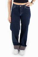 Bild von PANTALONI PLEASE 99%CO 1%EA - BLU DENIM