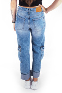Immagine di PANTALONI PLEASE 100%CO - BLU DENIM